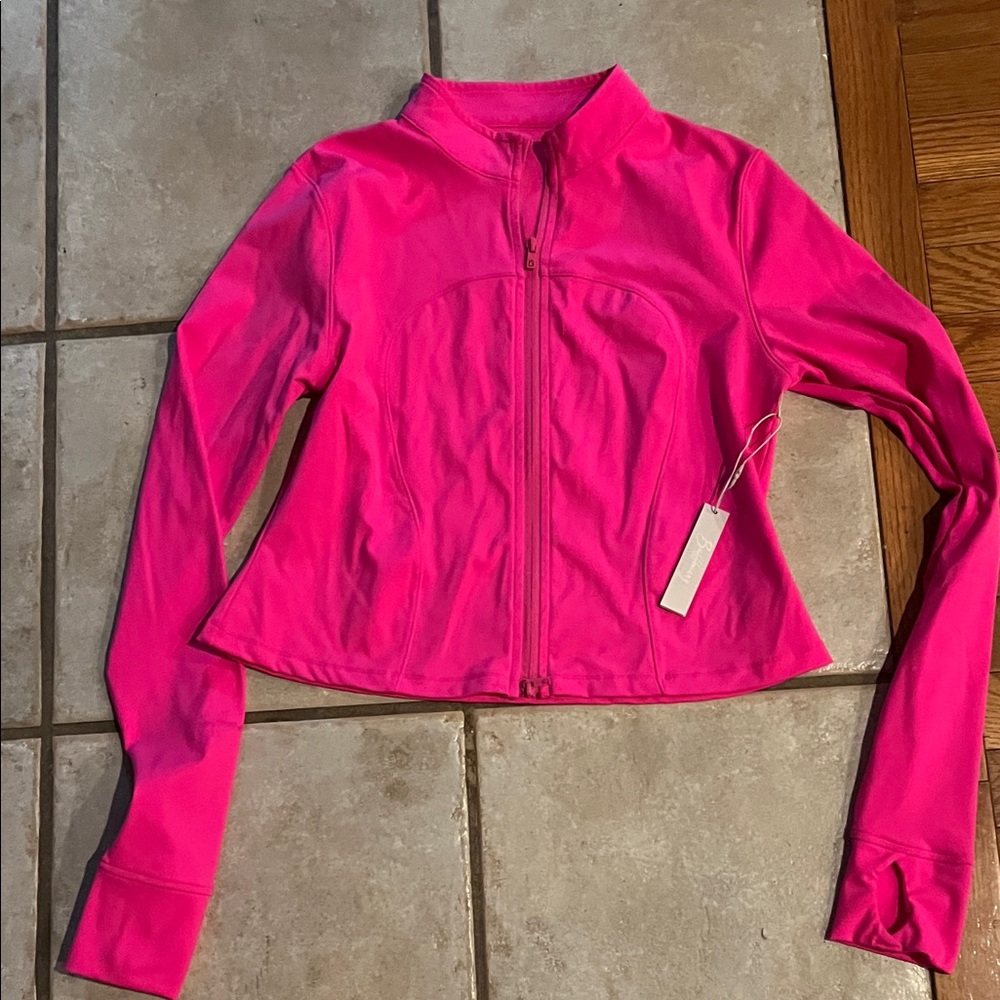 BuffBunny Vibrant Pink Bomber Jacket